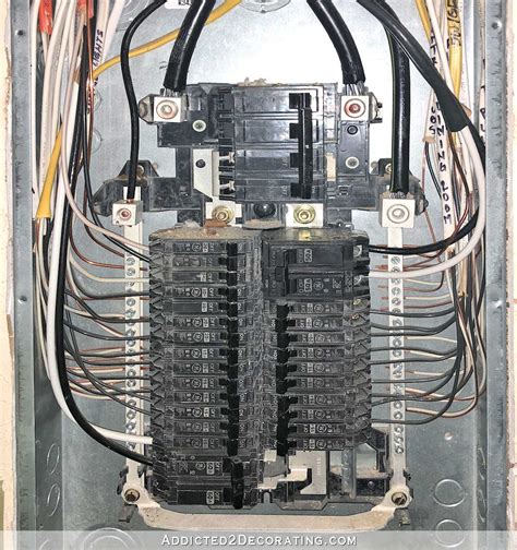 electrical circut box|residential electrical panel wiring.